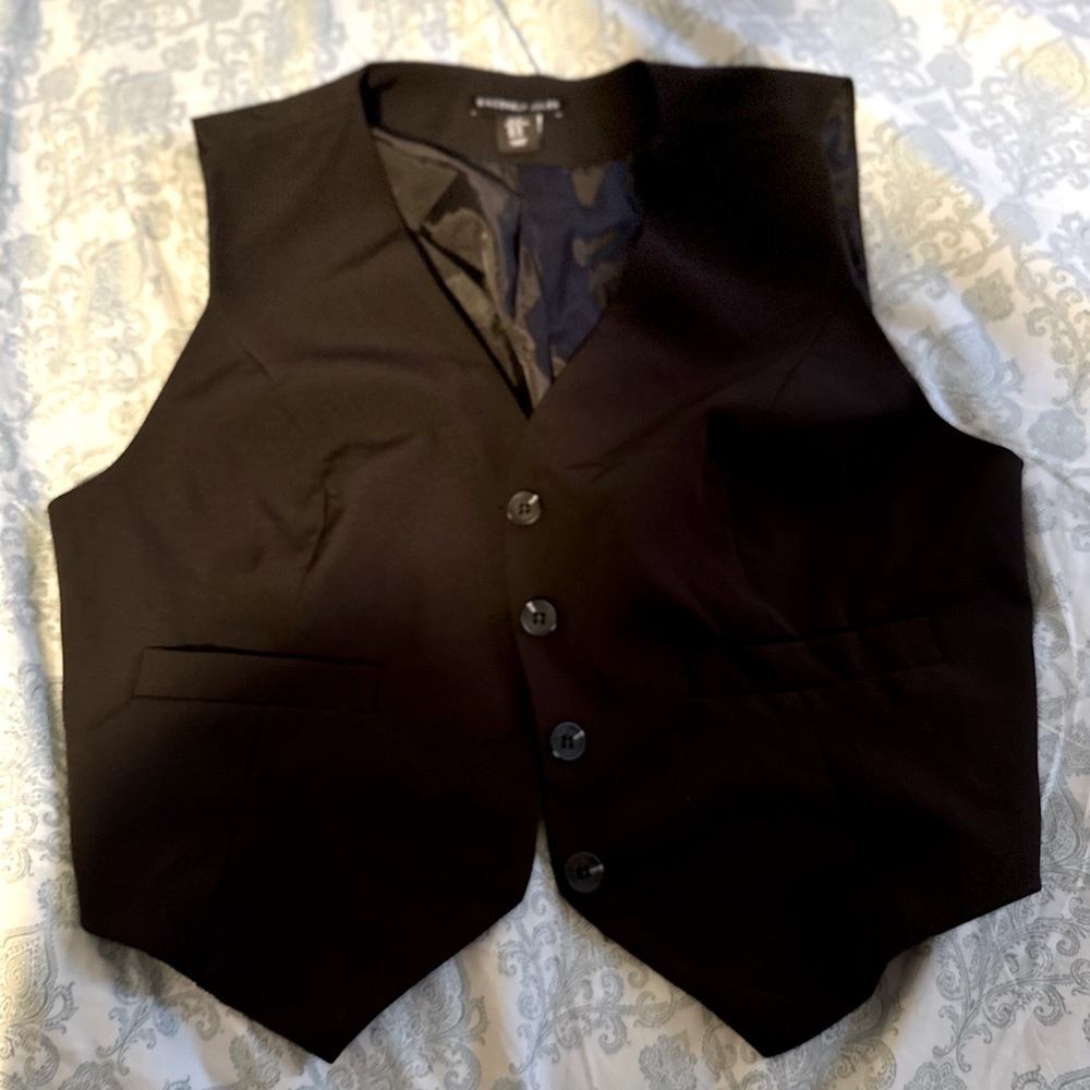 womens button up vest